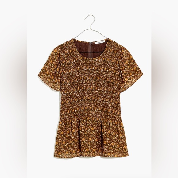 Madewell Peplum Top - Picture 3 of 6